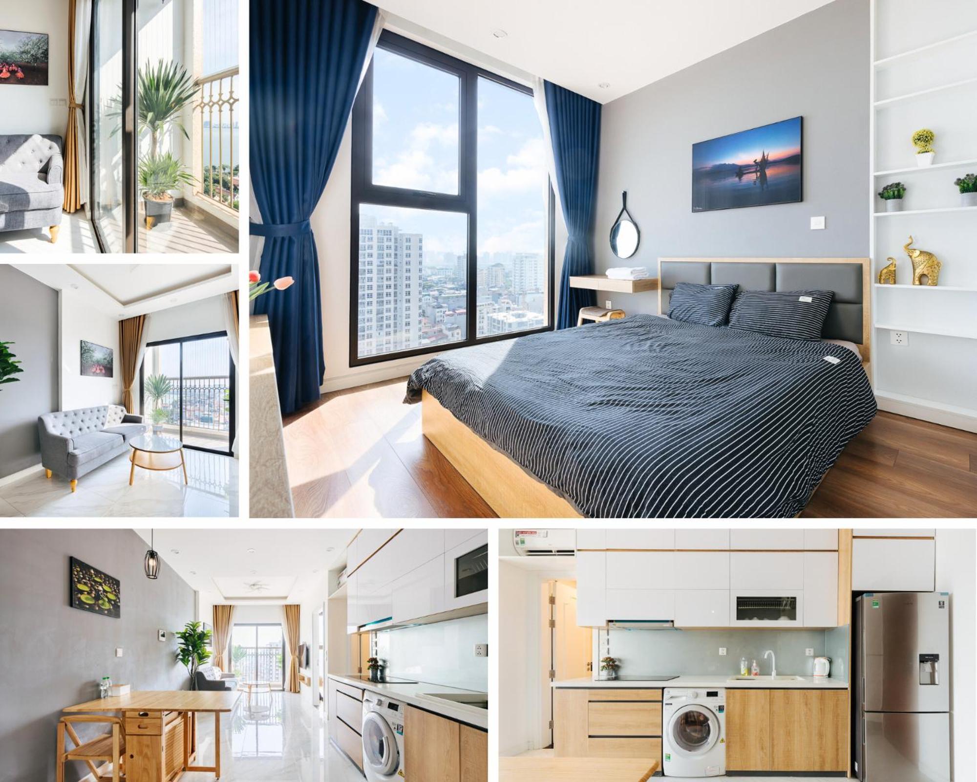 Muse Hanoi Lake View Luxury Apartment - D' Eldorado Hanói Quarto foto