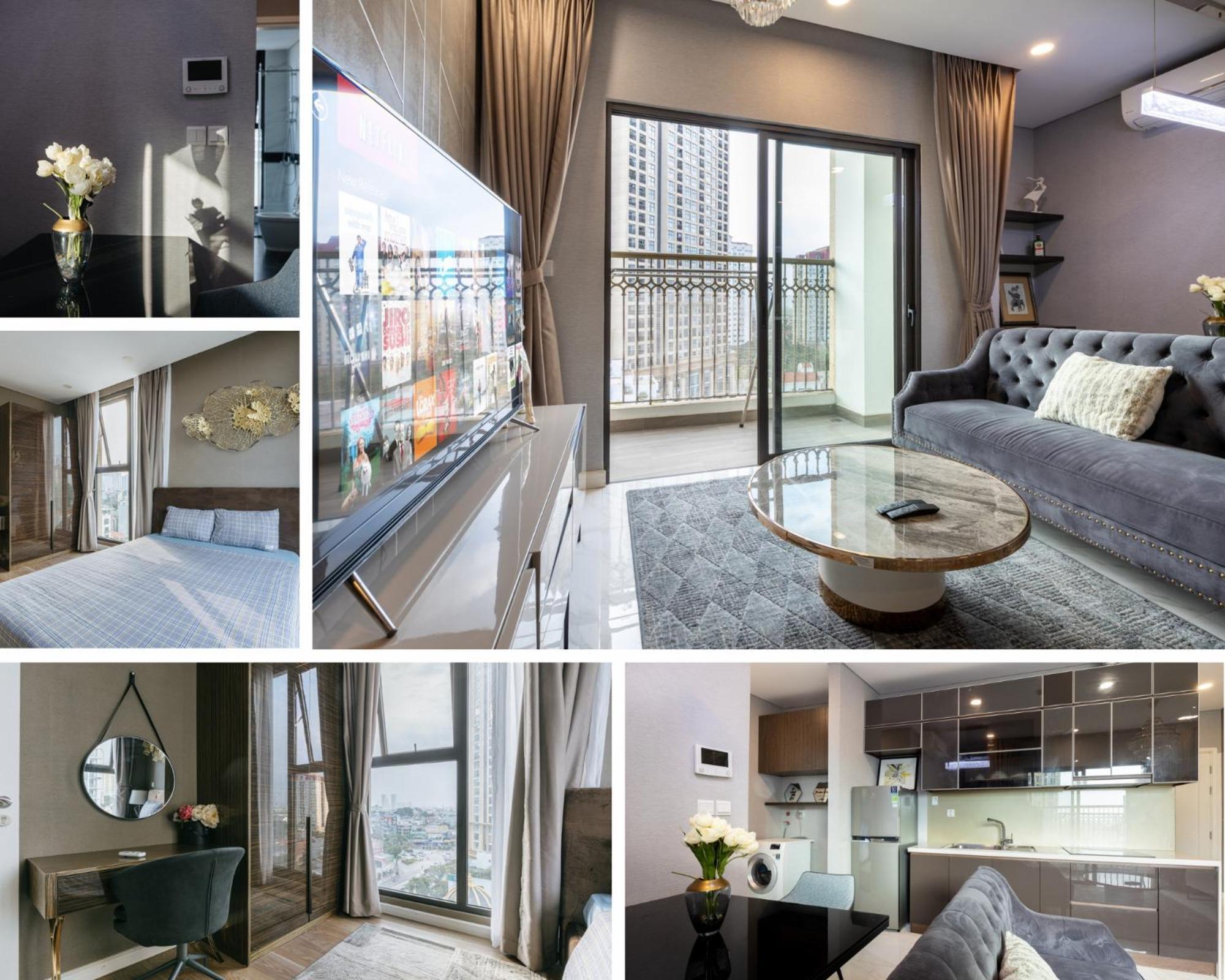 Muse Hanoi Lake View Luxury Apartment - D' Eldorado Hanói Quarto foto